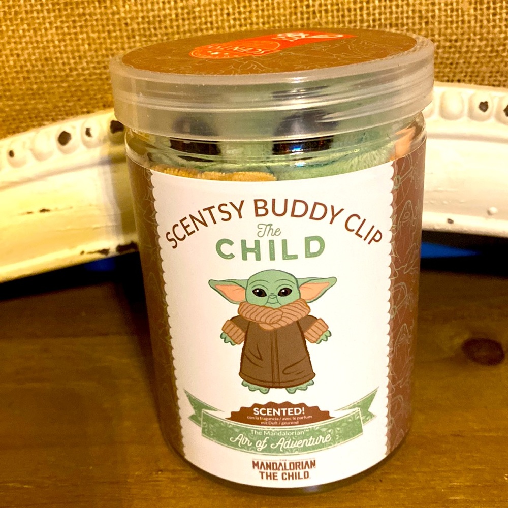 NIP Scentsy Buddy Clip Mandalorian,The Child
